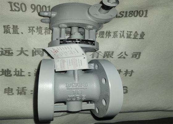 Pn1.6 Mpa Flanged Butterfly Valve Carbon Steel WCB Body And Disc