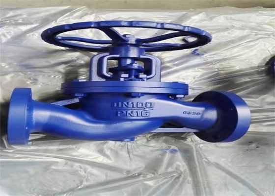 Cast Iron Material Flanged Globe Valve Metal Seat Dn15- Dn300