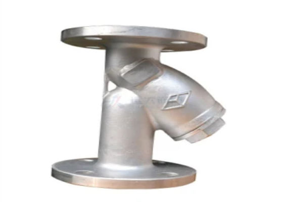 Cast Steel DIN Y Strainer Valve Flange End 1.6 Mpa Anti Erosion