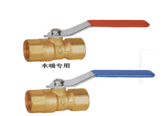 PTFE-Messing 1 Duim het Drijven Kogelklep Ingepaste Verbinding 1.0/1.6 Mpa Druk